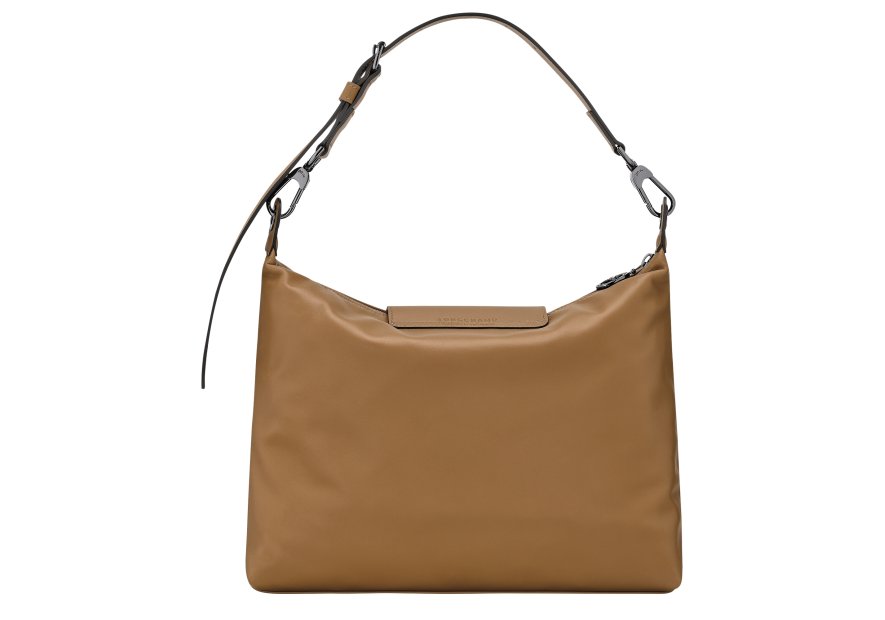 Longchamp 10189987 - CUIR D'AGNEAU - TABAC sac besace longchamp pliage cuir Sacs à mains