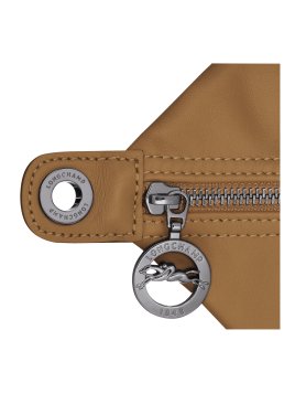 Longchamp 10189987 - CUIR D'AGNEAU - TABAC sac besace longchamp pliage cuir Sacs à mains