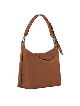 Longchamp 10189987 - CUIR D'AGNEAU - COGNA sac besace longchamp pliage cuir Sacs à mains