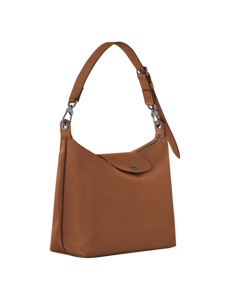 Longchamp 10189987 - CUIR D'AGNEAU - COGNA sac besace longchamp pliage cuir Sacs à mains
