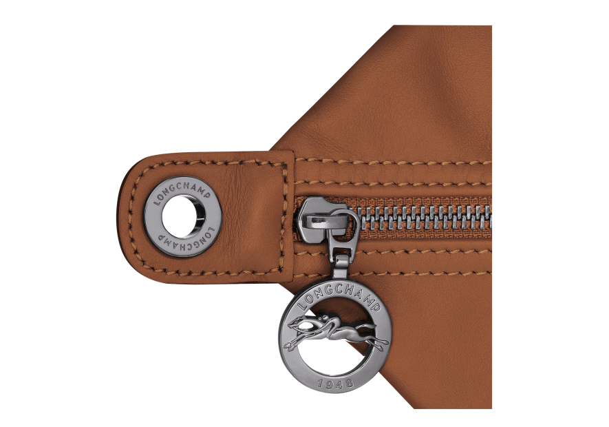 Longchamp 10189987 - CUIR D'AGNEAU - COGNA sac besace longchamp pliage cuir Sacs à mains