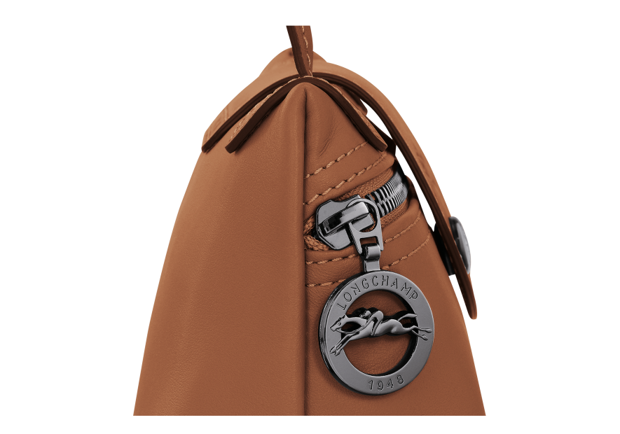 Longchamp 10188/987 - CUIR D'AGNEAU - COGN longchamp-pliage xtra-trotteur xs Sacs à mains