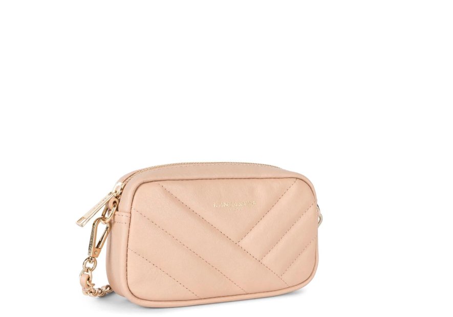 Lancaster 530-36 - CUIR DE VACHETTE - NUDE lancaster-soft matelassé-trotteur Sacs à mains