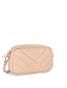 Lancaster 530-36 - CUIR DE VACHETTE - NUDE lancaster-soft matelassé-trotteur sacs-a-mains