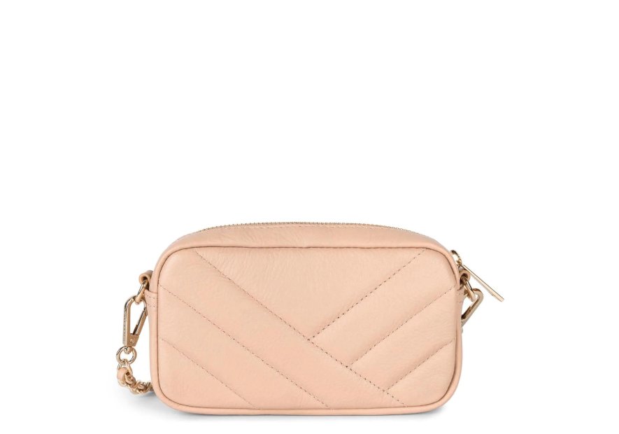 Lancaster 530-36 - CUIR DE VACHETTE - NUDE lancaster-soft matelassé-trotteur Sacs à mains