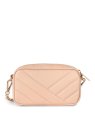 Lancaster 530-36 - CUIR DE VACHETTE - NUDE lancaster-soft matelassé-trotteur sacs-a-mains