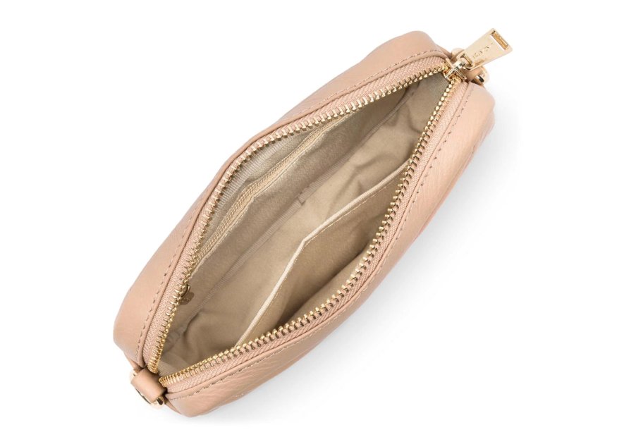 Lancaster 530-36 - CUIR DE VACHETTE - NUDE lancaster-soft matelassé-trotteur Sacs à mains