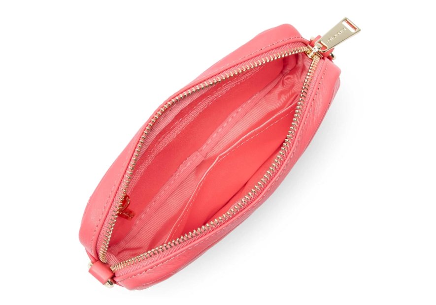 Lancaster 530-36 - CUIR DE VACHETTE - ROSE lancaster-soft matelassé-trotteur Sacs à mains