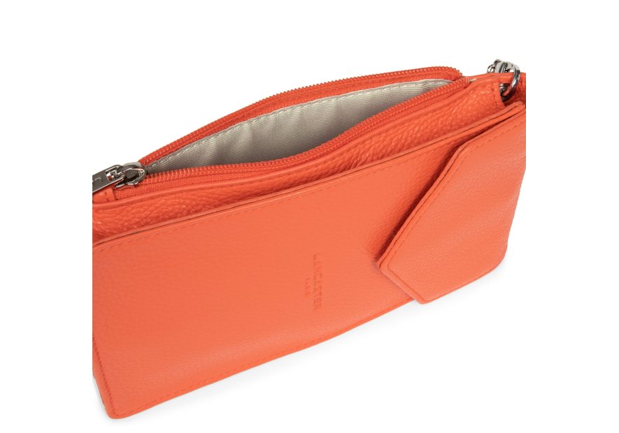 Lancaster 170-27 - CUIR DE VACHETTE - ORAN foulonné pm-pochette telephone Sacs à mains