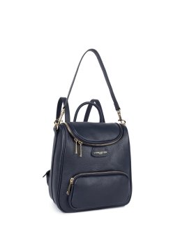 Lancaster 529-80 - CUIR DE VACHETTE - BLEU lancaster-dune-sac à dos Sacs à mains