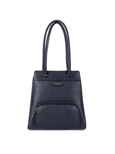 Lancaster 529-81 - CUIR DE VACHETTE - BLEU dune-sac à dos Sacs à mains