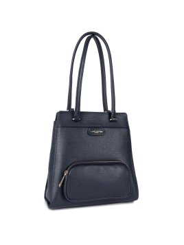 Lancaster 529-81 - CUIR DE VACHETTE - BLEU dune-sac à dos Sacs à mains