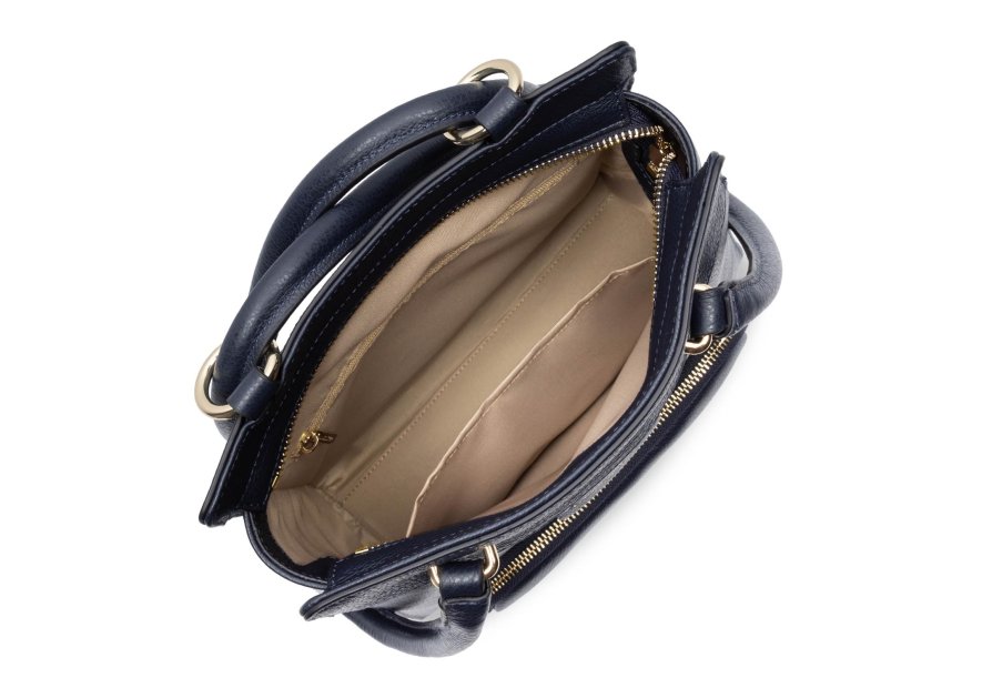 Lancaster 529-81 - CUIR DE VACHETTE - BLEU dune-sac à dos Sacs à mains