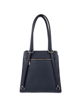 Lancaster 529-81 - CUIR DE VACHETTE - BLEU dune-sac à dos Sacs à mains