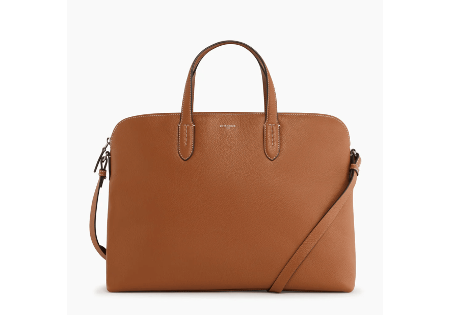 Le Tanneur TSOP4002 - CUIR DE VACHETTE - TA porte documents 1 soufflet 15" Sac business