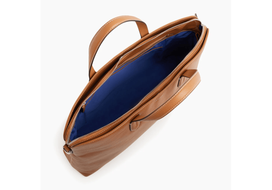 Le Tanneur TSOP4002 - CUIR DE VACHETTE - TA porte documents 1 soufflet 15" Sac business