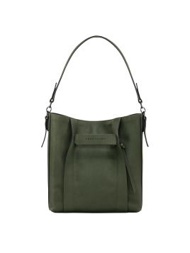 Longchamp 10225HCV - CUIR DE VEAU - KAKI sac besace m longchamp 3d Sacs à mains