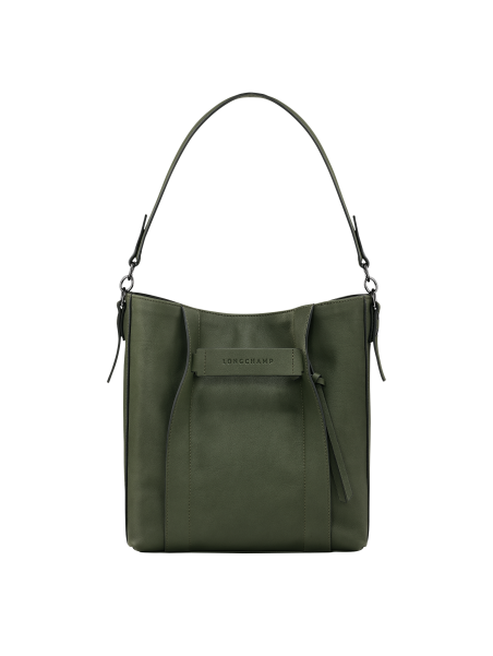 Longchamp 10225HCV - CUIR DE VEAU - KAKI sac besace m longchamp 3d Sacs à mains