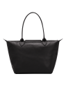 Longchamp 2605/987 - CUIR DE VACHETTE - NO longchamp- le pliage xtra- porté épaule sac-a-main-shopping-toile-ou-cuir