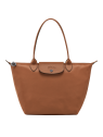 Longchamp 2605/987 - CUIR DE VACHETTE - CO longchamp- le pliage xtra- porté épaule sac-a-main-shopping-toile-ou-cuir