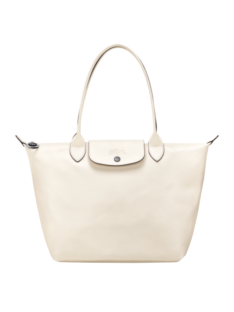 Longchamp 2605/987 - CUIR DE VACHETTE - EC longchamp- le pliage xtra- porté épaule sac-a-main-shopping-toile-ou-cuir
