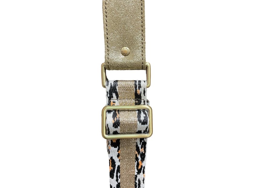 Mila Louise STRAP X - POLYESTER/CUIR - KAKI mila louise-strap x-bandoulière bandouliere