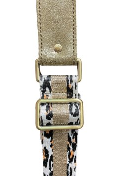 Mila Louise STRAP X - POLYESTER/CUIR - KAKI mila louise-strap x-bandoulière bandouliere