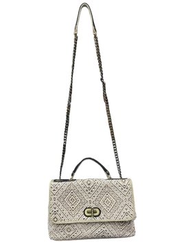 Mila Louise PHILANA LOS - POLYESTER/CUIR - N mila louise-philana los-porté travers Sacs à mains