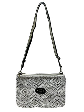 Mila Louise NATASHA LOS - POLYESTER/CUIR - N mila louise-natasha los-porté travers Sacs à mains