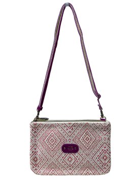 Mila Louise NATASHA LOS - POLYESTER/CUIR - C mila louise-natasha los-porté travers Sacs à mains