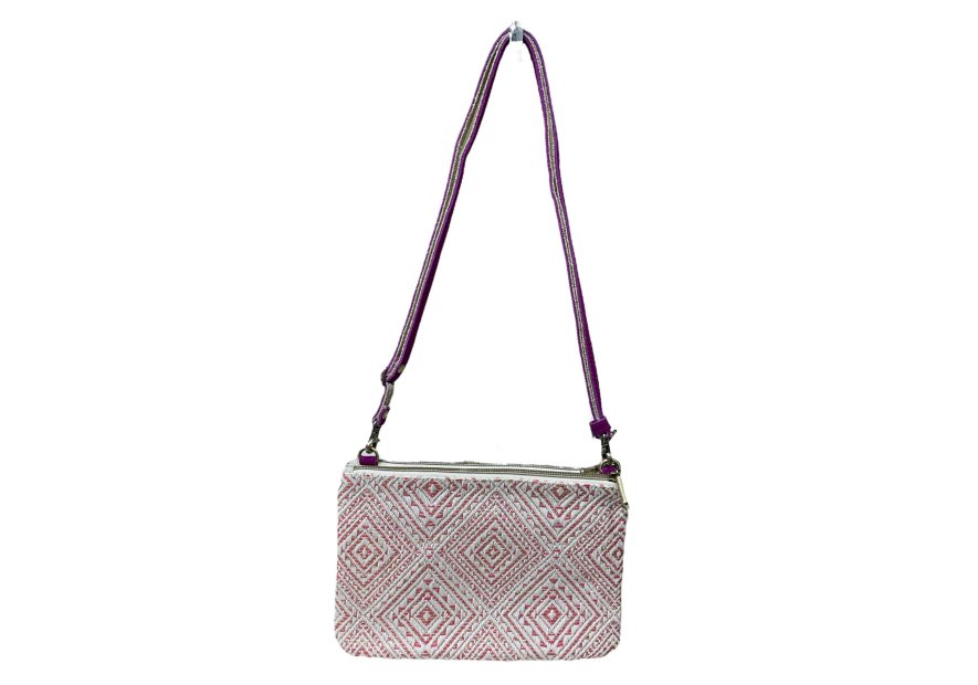 Mila Louise NATASHA LOS - POLYESTER/CUIR - C mila louise-natasha los-porté travers Sacs à mains