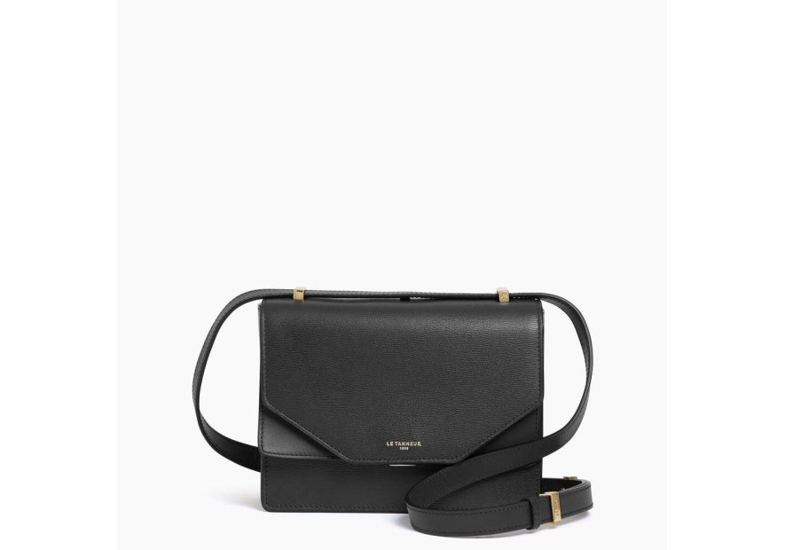 Le Tanneur TNAY1230 - CUIR DE VACHETTE - NO le tanneur- naya- porté travers rabat Sacs à mains