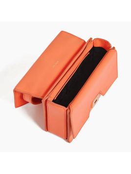 Le Tanneur TNAY1230 - CUIR DE VACHETTE - PÊ le tanneur- naya- porté travers rabat Sacs à mains