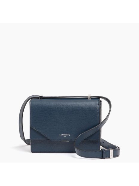 Le Tanneur TNAY1230 - CUIR DE VACHETTE - CR le tanneur- naya- porté travers rabat sacs-a-mains