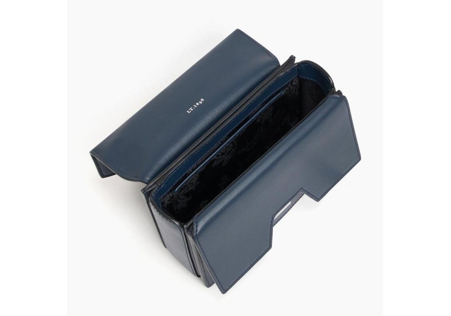 Le Tanneur TNAY1230 - CUIR DE VACHETTE - CR le tanneur- naya- porté travers rabat Sacs à mains