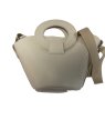 Les Ateliers Foures 0104 - CUIR DE VACHETTE - CRAIE sac porté main olympe mini sacs-a-mains