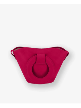 Les Ateliers Foures 0104 - CUIR DE VACHETTE - HIBISC sac porté main olympe mini Sacs à mains