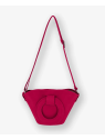 Les Ateliers Foures 0104 - CUIR DE VACHETTE - HIBISC sac porté main olympe mini sacs-a-mains