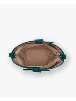 Les Ateliers Foures 0104 - CUIR DE VACHETTE - LAGON sac porté main olympe mini Sacs à mains