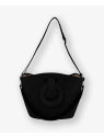 Les Ateliers Foures 0604 - CUIR DE VACHETTE - NOIR les ateliers fourès- olympe- porté travers maxi sac-a-main-shopping-toile-ou-cuir