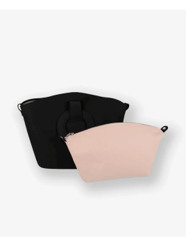 Les Ateliers Foures 0604 - CUIR DE VACHETTE - NOIR les ateliers fourès- olympe- porté travers maxi shopping