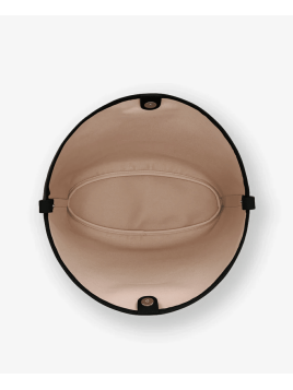 Les Ateliers Foures 0604 - CUIR DE VACHETTE - NOIR les ateliers fourès- olympe- porté travers maxi shopping