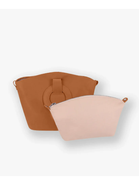 Les Ateliers Foures 0604 - CUIR DE VACHETTE - LION les ateliers fourès- olympe- porté travers maxi shopping