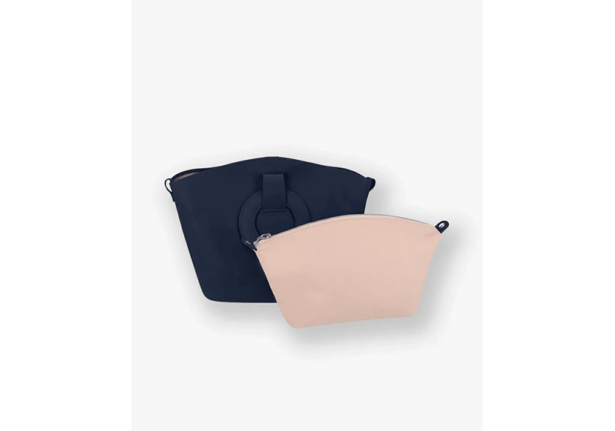 Les Ateliers Foures 0604 - CUIR DE VACHETTE - NUIT les ateliers fourès- olympe- porté travers maxi shopping