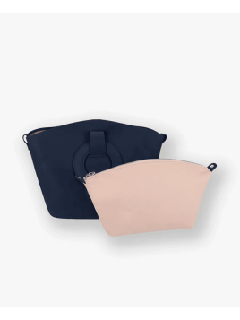 Les Ateliers Foures 0604 - CUIR DE VACHETTE - NUIT les ateliers fourès- olympe- porté travers maxi shopping