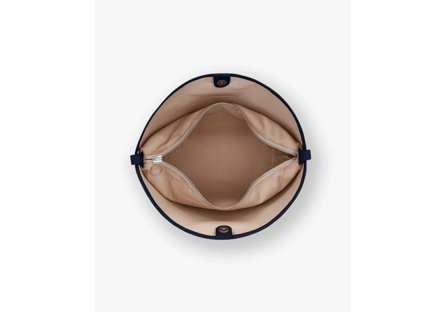 Les Ateliers Foures 0604 - CUIR DE VACHETTE - NUIT les ateliers fourès- olympe- porté travers maxi shopping