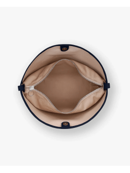 Les Ateliers Foures 0604 - CUIR DE VACHETTE - NUIT les ateliers fourès- olympe- porté travers maxi shopping