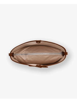 Les Ateliers Foures 0604 - CUIR DE VACHETTE - FAUVE les ateliers fourès- olympe- porté travers maxi shopping