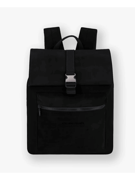 Les Ateliers Foures R444 - TOILE DE COTON ET CUIR -  les ateliers fourès- aristote- sac à dos loisirs