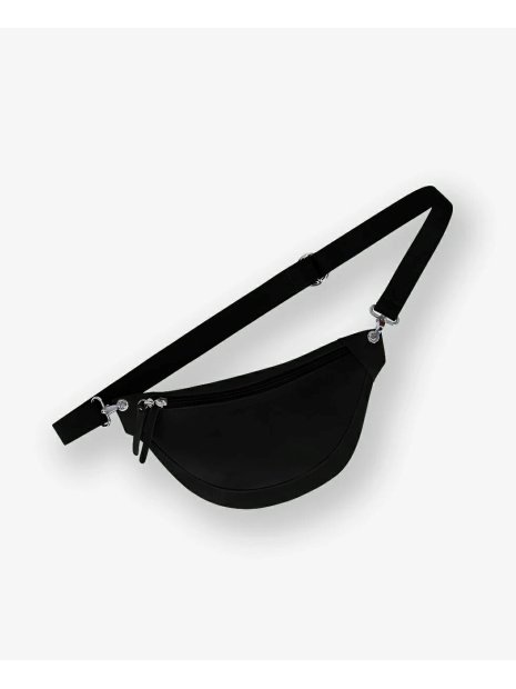 Les Ateliers Foures B125 - CUIR DE VACHETTE - NOIR sac banane atalante medium sacs-a-mains